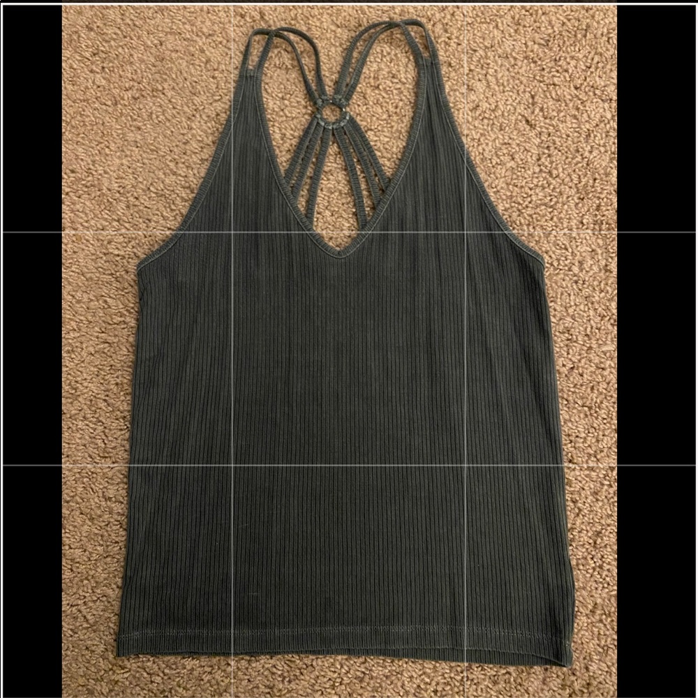 American Eagle Ribbed Crop Top